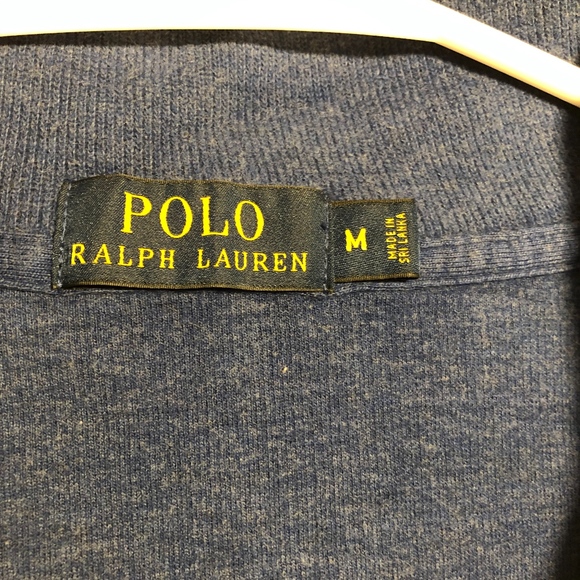 Polo By Ralph Lauren Zip Up Sweater - Picture 3 of 3